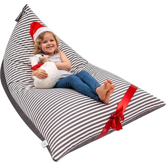 Stuffed Animal Bean Bag Storage Extra Large Designer Beanbag Chairs for Kids - Picture 6 of 6